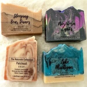 🫧 Four Bars of Handmade Soap